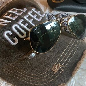 Children sized gold frames black lenses 🖤